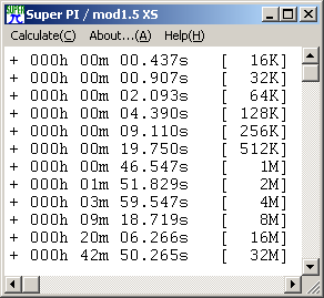 3 GHz with HT Super Pi