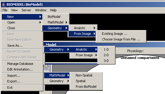 New model options in Virtual Cell 4.2 (composite image)